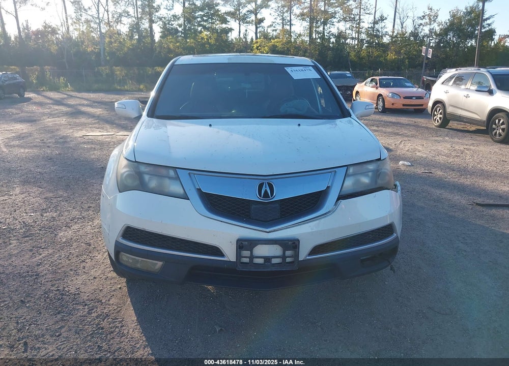 2011 ACURA MDX ADVANCE PACKAGE VIN: 2HNYD2H75BH507327