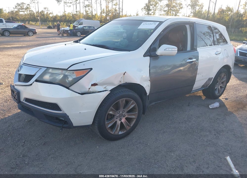 2011 ACURA MDX ADVANCE PACKAGE VIN: 2HNYD2H75BH507327