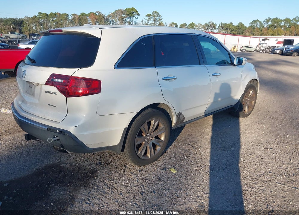 2011 ACURA MDX ADVANCE PACKAGE VIN: 2HNYD2H75BH507327