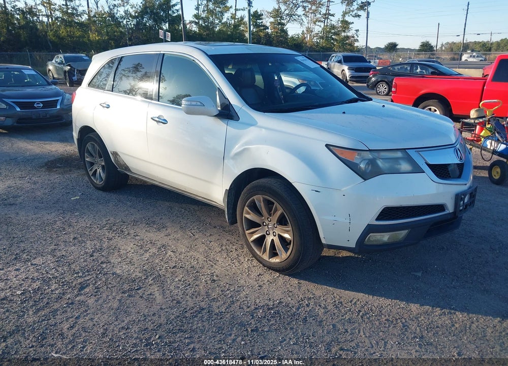 2011 ACURA MDX ADVANCE PACKAGE VIN: 2HNYD2H75BH507327