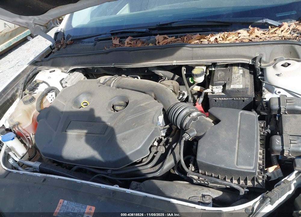 2016 FORD FUSION VIN: 3FA6P0K90GR400447