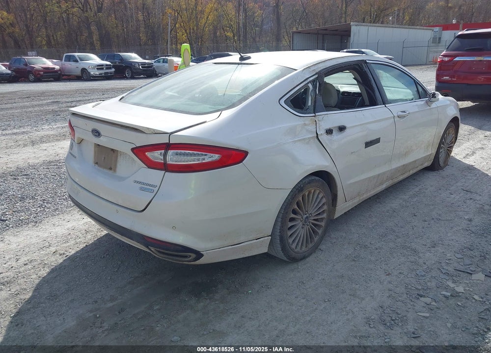 2016 FORD FUSION VIN: 3FA6P0K90GR400447