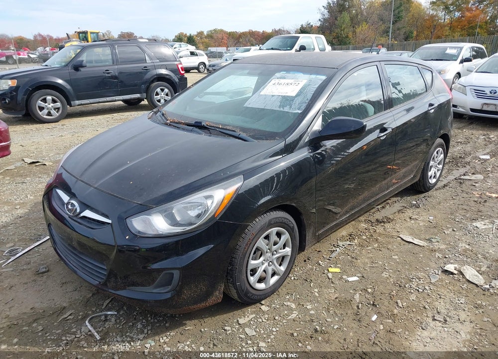 2014 HYUNDAI ACCENT GS VIN: KMHCT5AE6EU165669