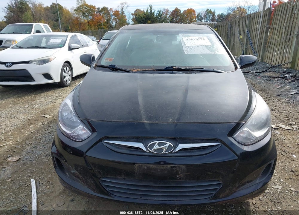 2014 HYUNDAI ACCENT GS VIN: KMHCT5AE6EU165669