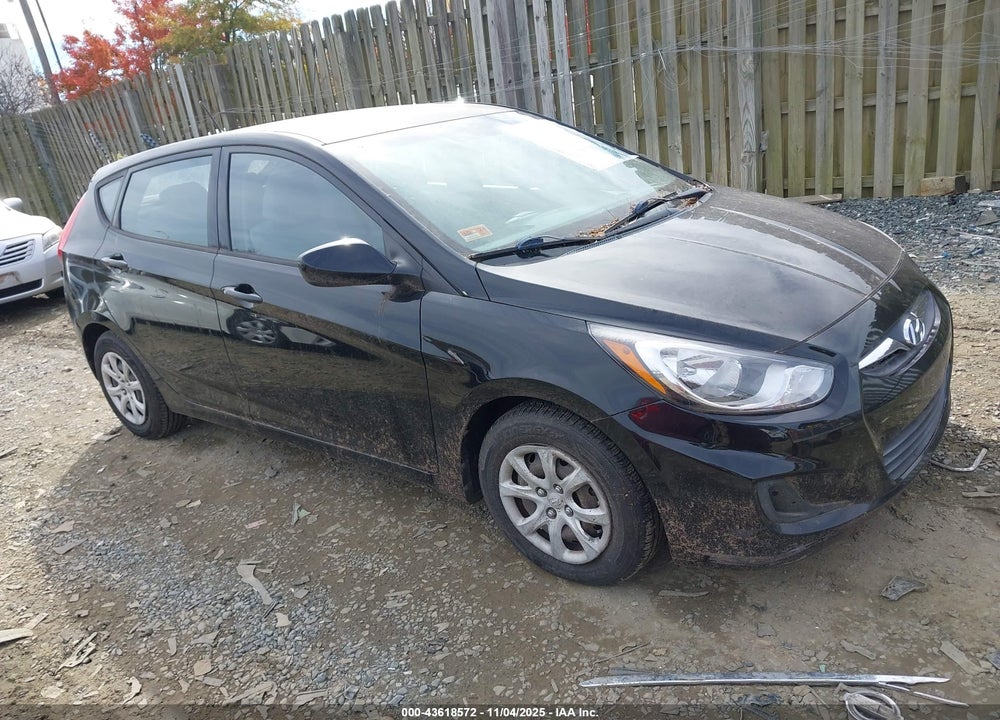 2014 HYUNDAI ACCENT GS VIN: KMHCT5AE6EU165669