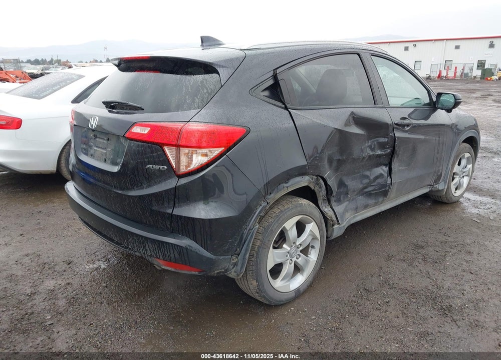 2016 HONDA HR-V VIN: 3CZRU6H77GM725273