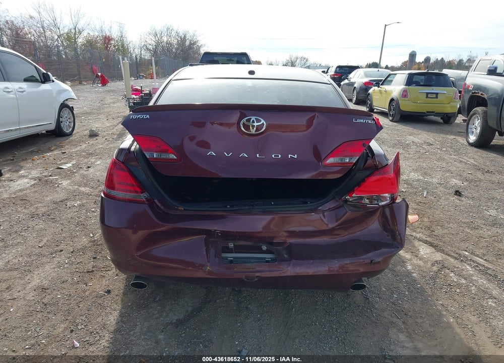 2009 TOYOTA AVALON LIMITED VIN: 4T1BK36B89U344089