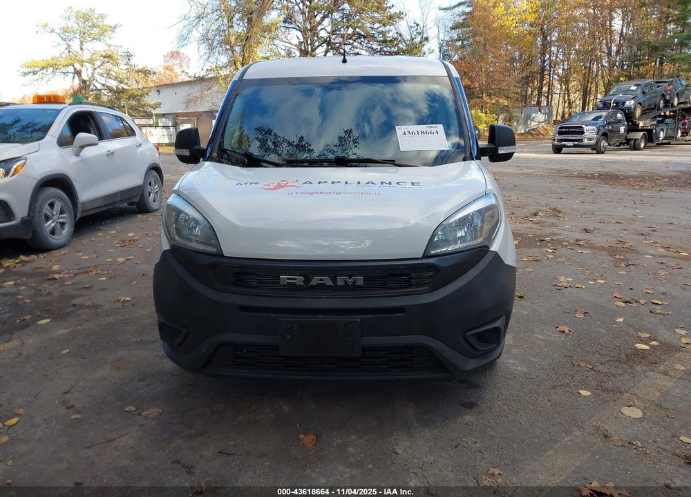2021 RAM PROMASTER CITY TRADESMAN VIN: ZFBHRFAB5M6T57756