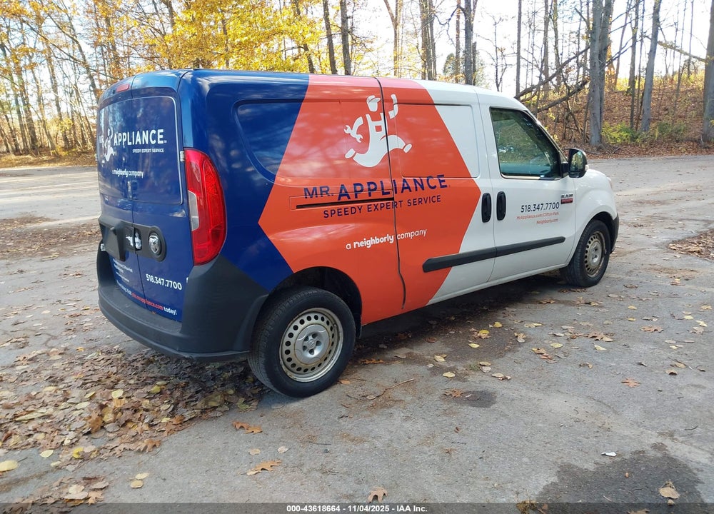 2021 RAM PROMASTER CITY TRADESMAN VIN: ZFBHRFAB5M6T57756