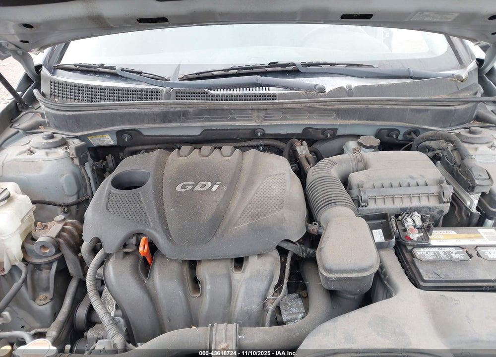 2012 HYUNDAI SONATA GLS VIN: 5NPEB4AC2CH423332