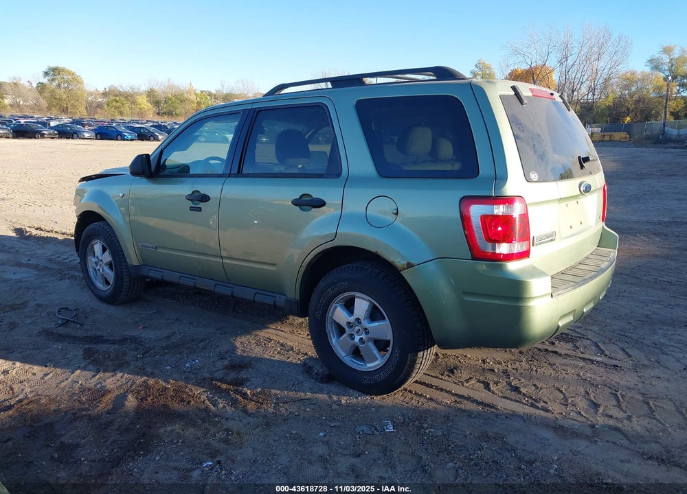 2008 FORD ESCAPE XLT VIN: 1FMCU93128KC70627