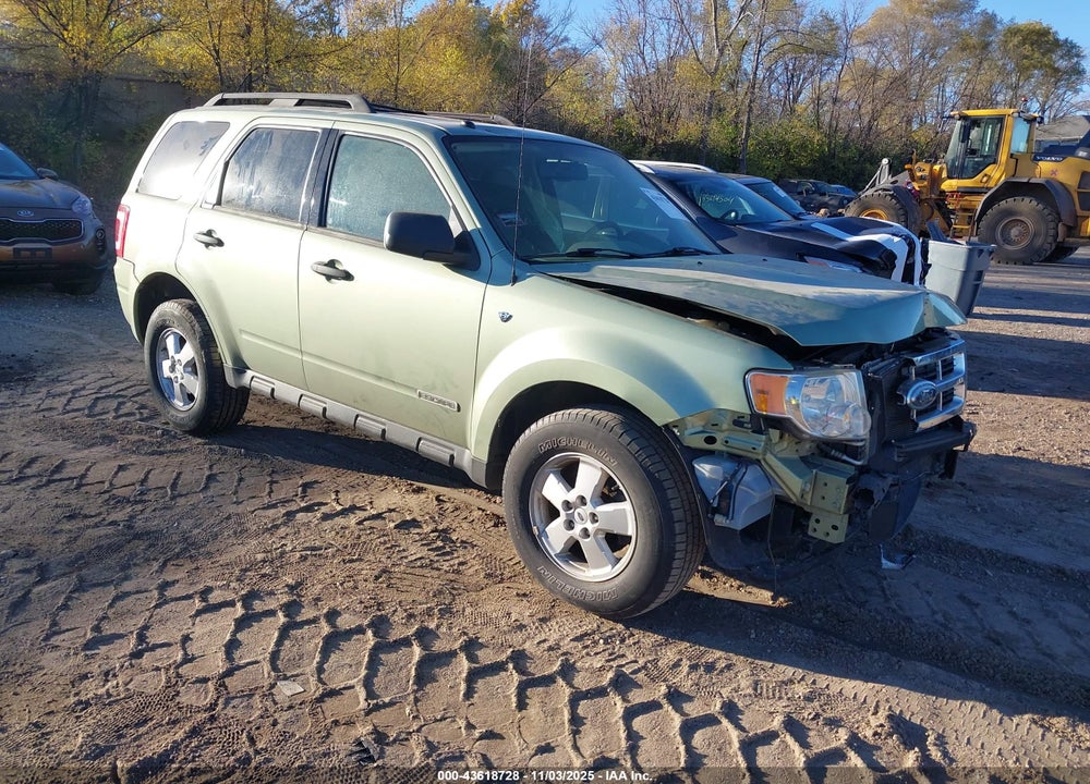 2008 FORD ESCAPE XLT VIN: 1FMCU93128KC70627