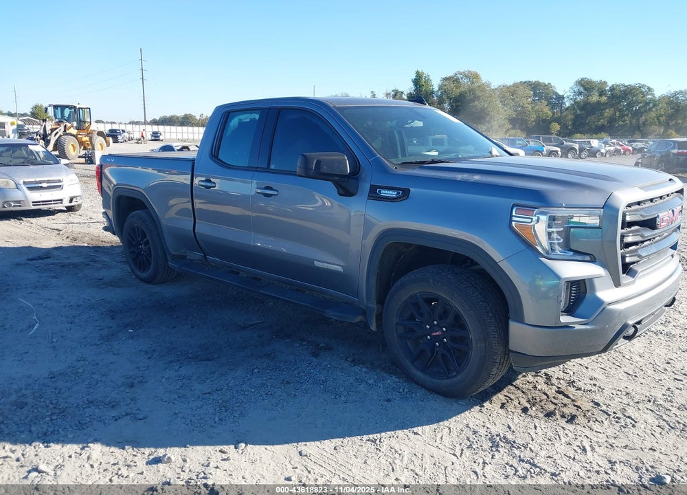 2021 GMC SIERRA 1500 4WD DOUBLE CAB STANDARD BOX ELEVATION VIN: 1GTV9CET7MZ306288