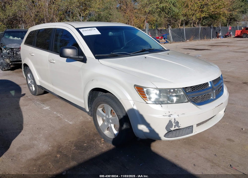 2013 DODGE JOURNEY AMERICAN VALUE PKG VIN: 3C4PDCABXDT537214