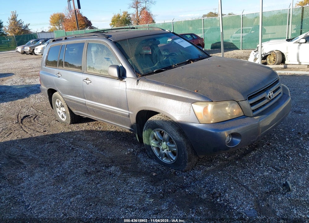 2007 TOYOTA HIGHLANDER 3RD ROW VIN: JTEDP21A670137577