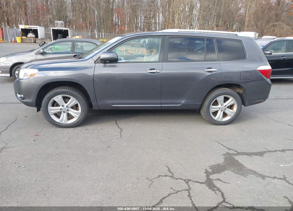 2008 TOYOTA HIGHLANDER LIMITED VIN: JTEES42A782107538