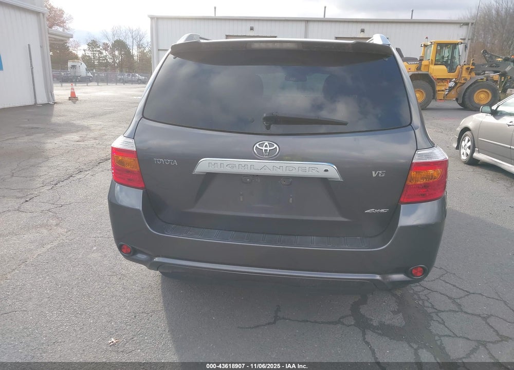 2008 TOYOTA HIGHLANDER LIMITED VIN: JTEES42A782107538