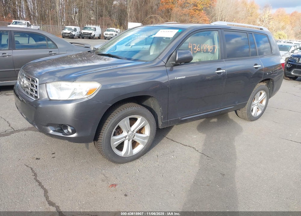 2008 TOYOTA HIGHLANDER LIMITED VIN: JTEES42A782107538
