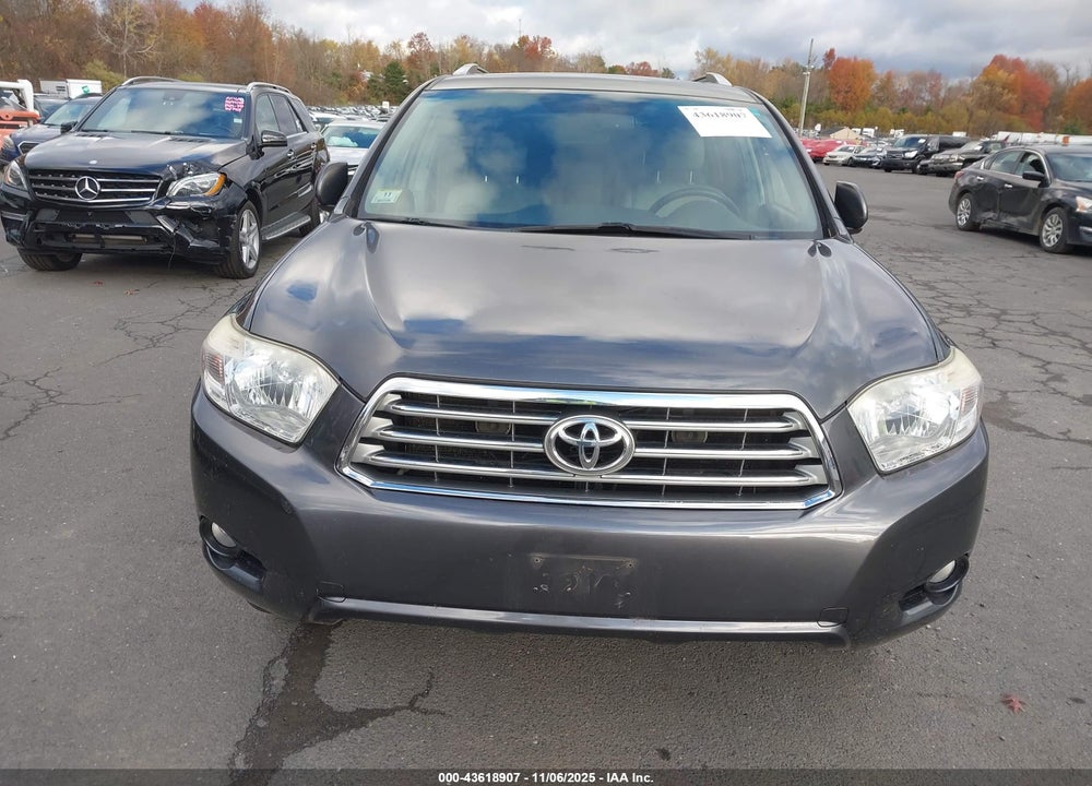 2008 TOYOTA HIGHLANDER LIMITED VIN: JTEES42A782107538