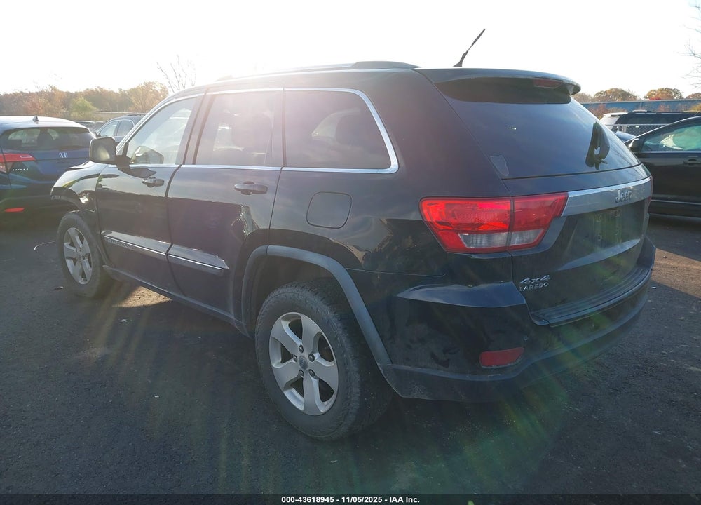 2012 JEEP GRAND CHEROKEE LAREDO VIN: 1C4RJFAG3CC221565