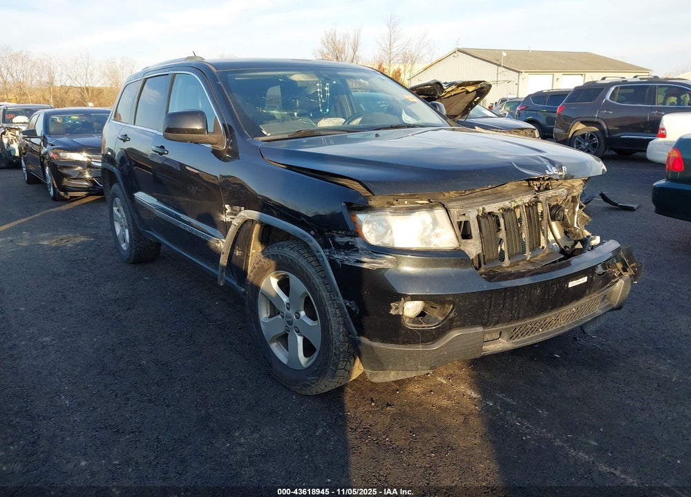 2012 JEEP GRAND CHEROKEE LAREDO VIN: 1C4RJFAG3CC221565