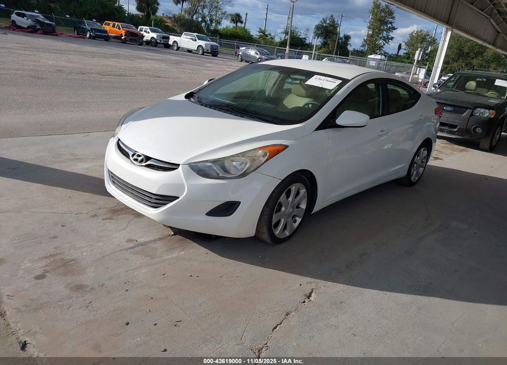 2013 HYUNDAI ELANTRA GLS/LIMITED VIN: 5NPDH4AE7DH230798