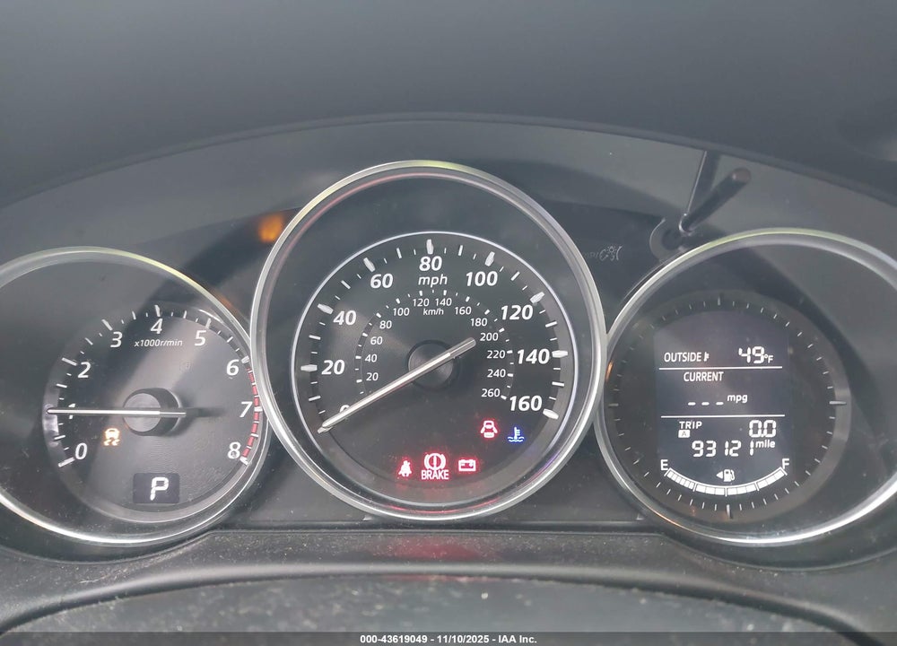 2015 MAZDA CX-5 GRAND TOURING VIN: JM3KE4DY3F0530321
