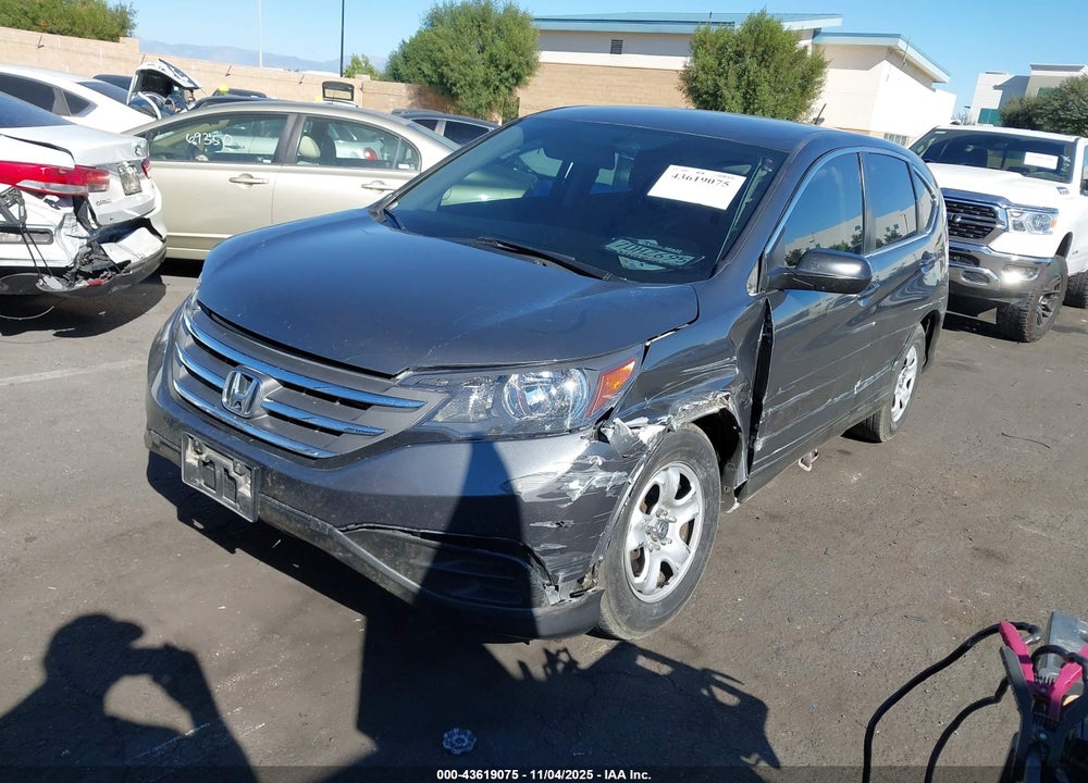 2014 HONDA CR-V LX VIN: 2HKRM3H30EH515652
