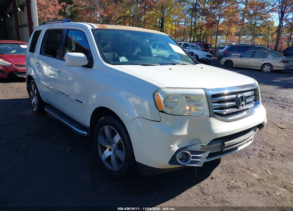 2014 HONDA PILOT TOURING VIN: 5FNYF4H91EB041225