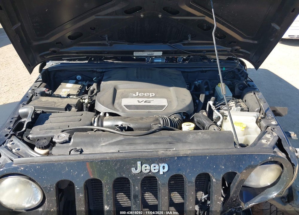2013 JEEP WRANGLER SPORT VIN: 1C4AJWAG8DL506907