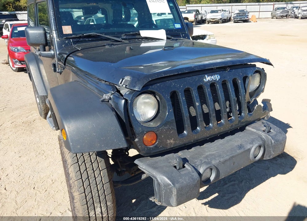 2013 JEEP WRANGLER SPORT VIN: 1C4AJWAG8DL506907