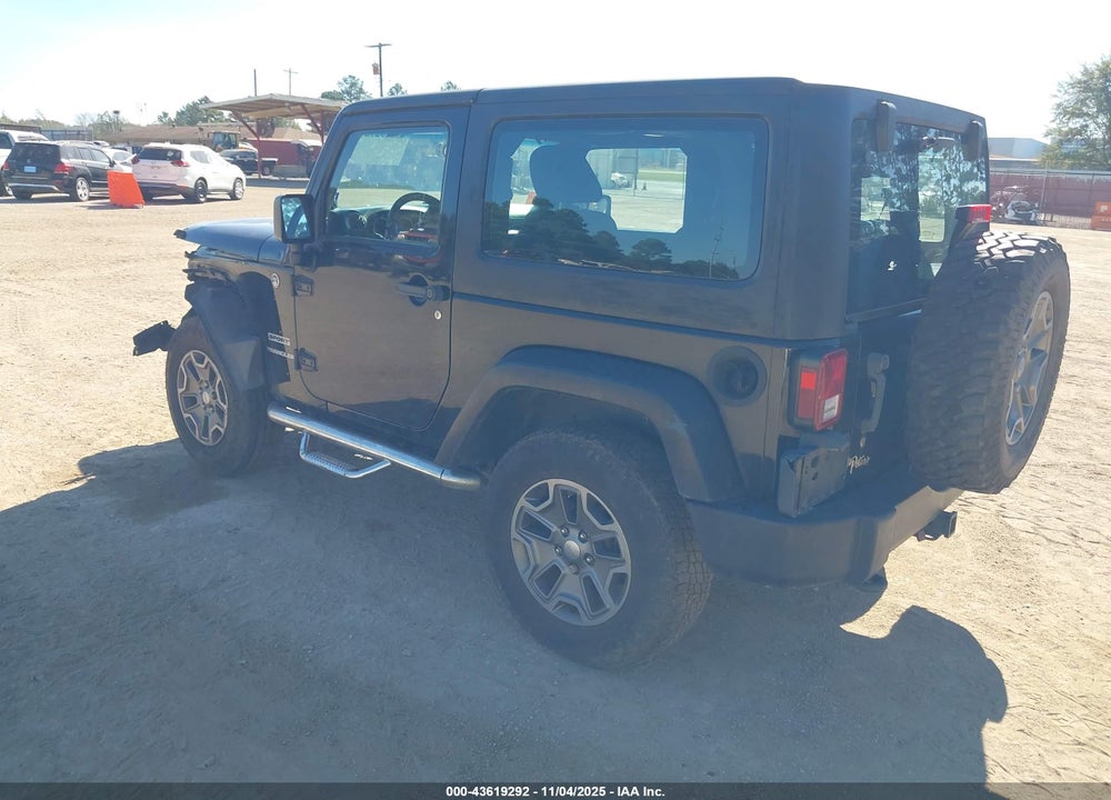 2013 JEEP WRANGLER SPORT VIN: 1C4AJWAG8DL506907