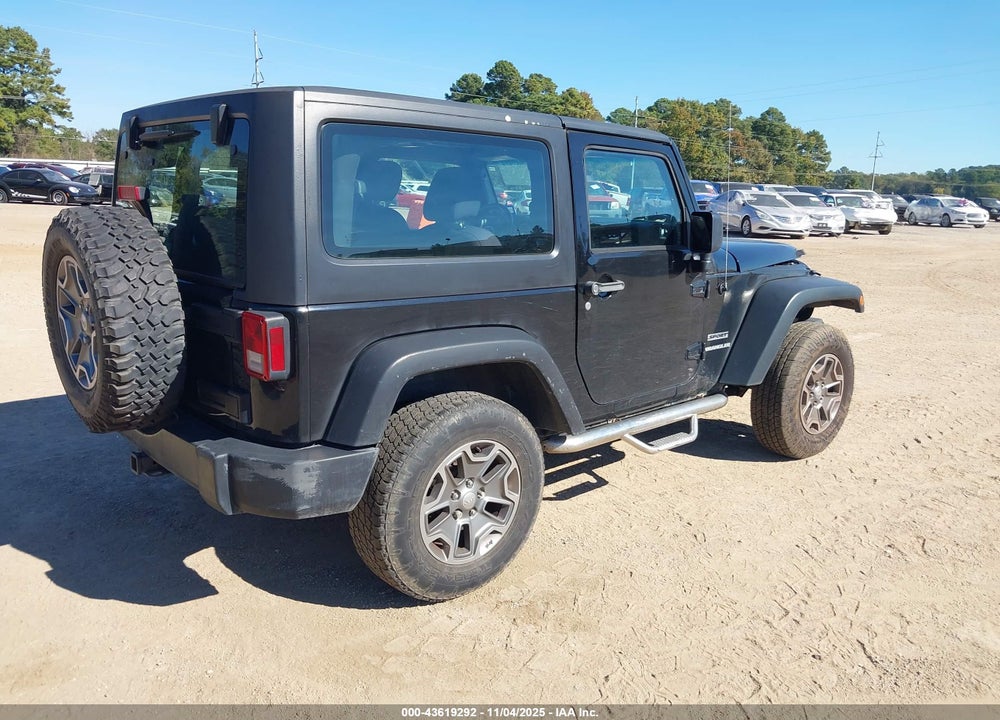 2013 JEEP WRANGLER SPORT VIN: 1C4AJWAG8DL506907