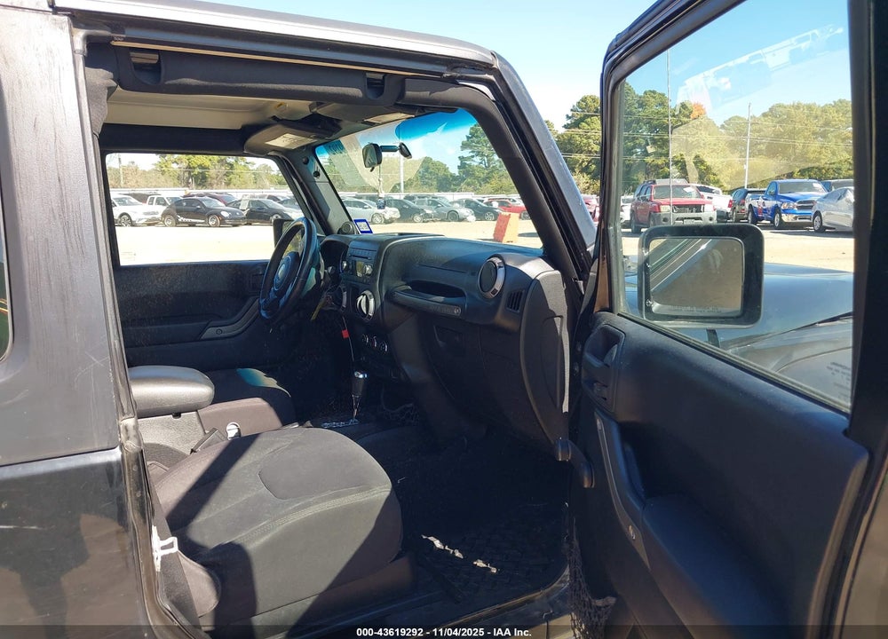 2013 JEEP WRANGLER SPORT VIN: 1C4AJWAG8DL506907