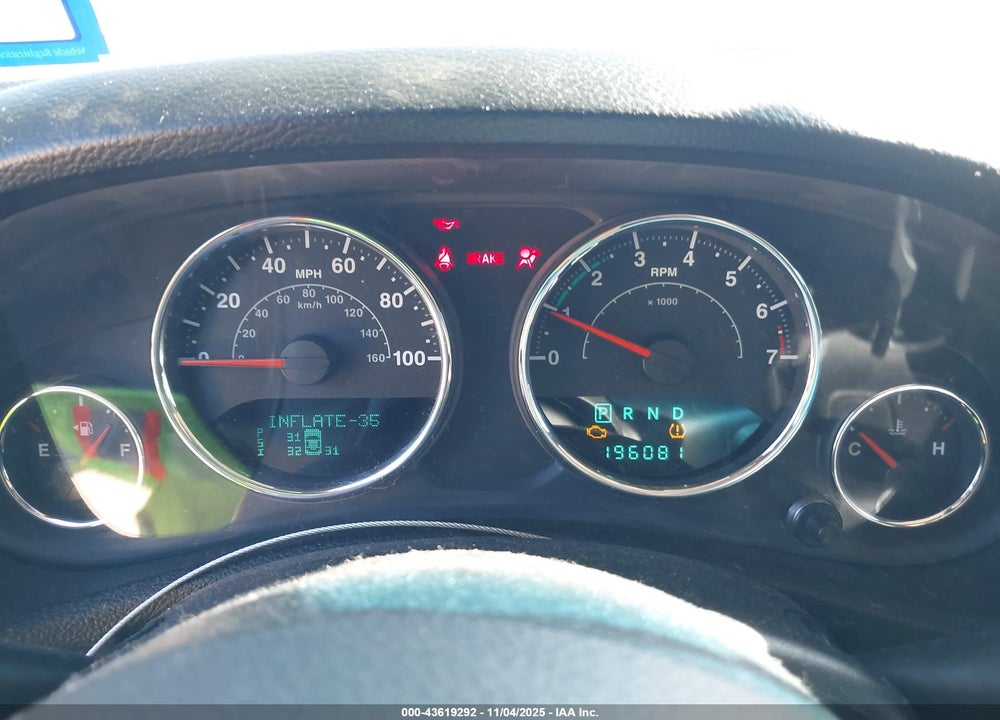 2013 JEEP WRANGLER SPORT VIN: 1C4AJWAG8DL506907