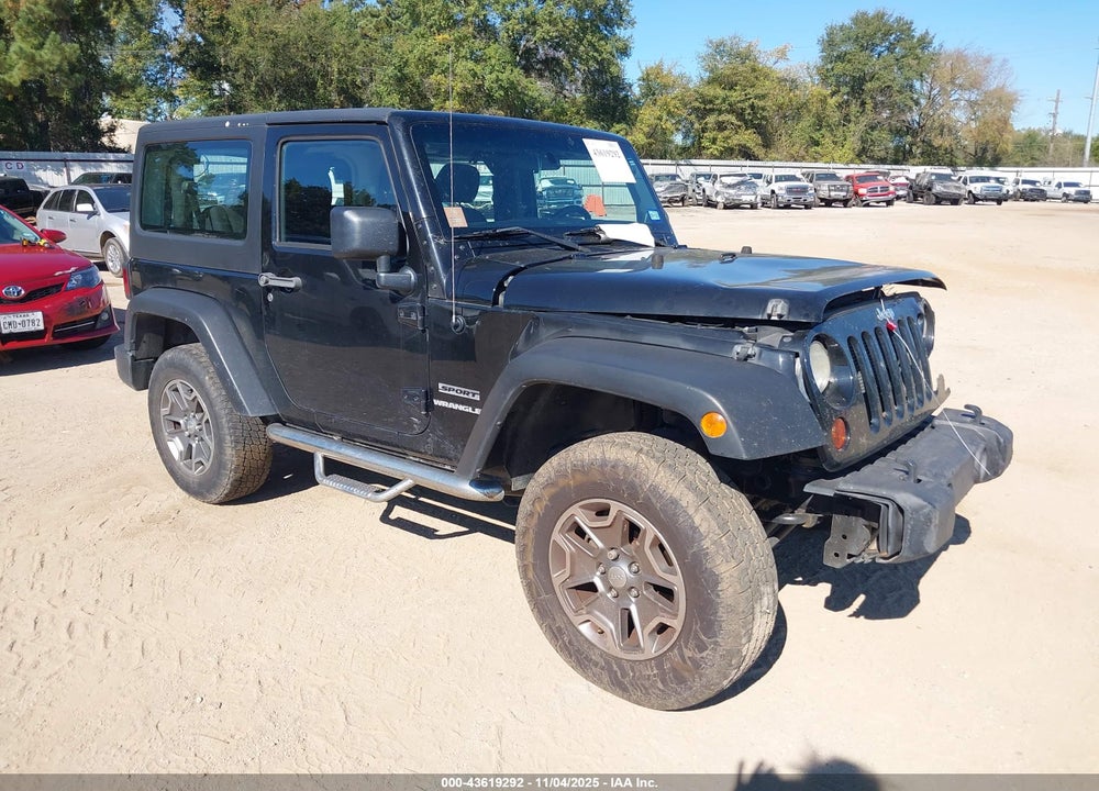 2013 JEEP WRANGLER SPORT VIN: 1C4AJWAG8DL506907