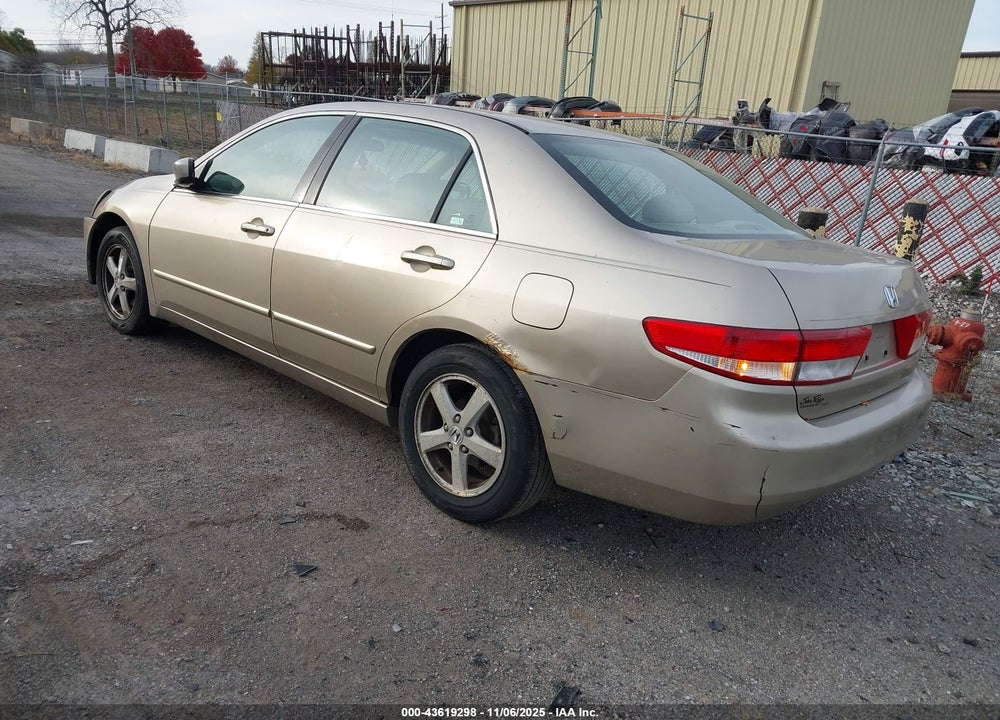 2003 HONDA ACCORD 2.4 EX VIN: 1HGCM566X3A053329