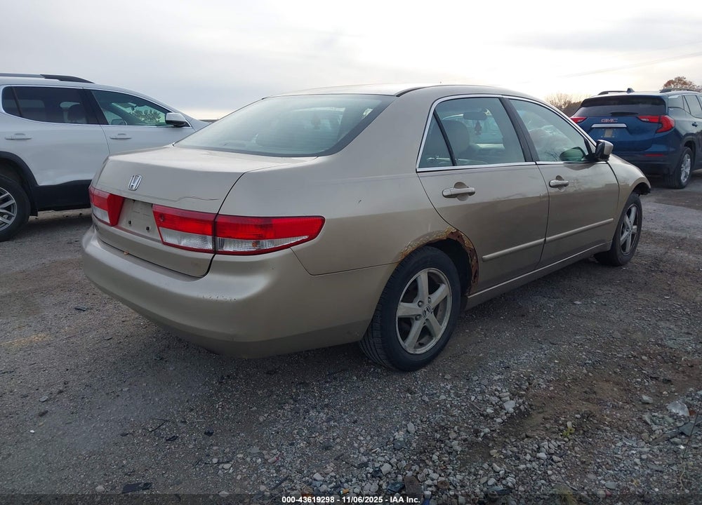 2003 HONDA ACCORD 2.4 EX VIN: 1HGCM566X3A053329