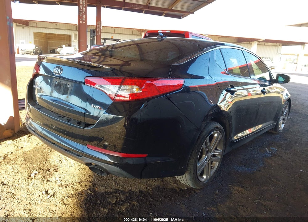 2013 KIA OPTIMA SX VIN: 5XXGR4A64DG229784
