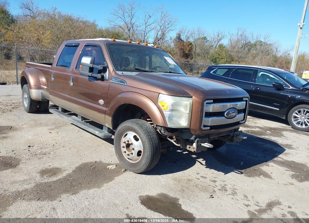 2011 FORD F-350 LARIAT VIN: 1FT8W3DT0BEB64796