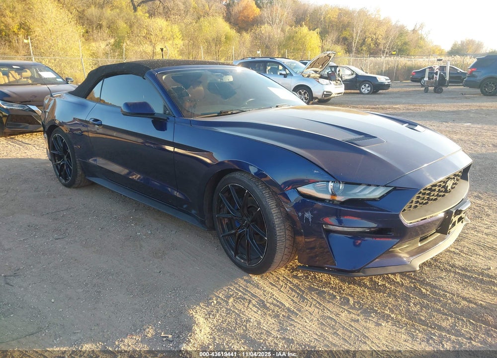 2020 FORD MUSTANG ECOBOOST PREMIUM VIN: 1FATP8UH3L5106219