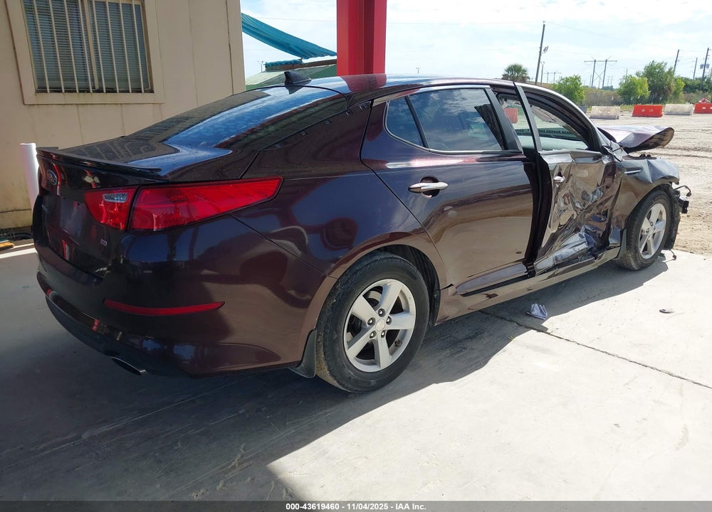 2014 KIA OPTIMA VIN: 5XXGM4A71EG285271