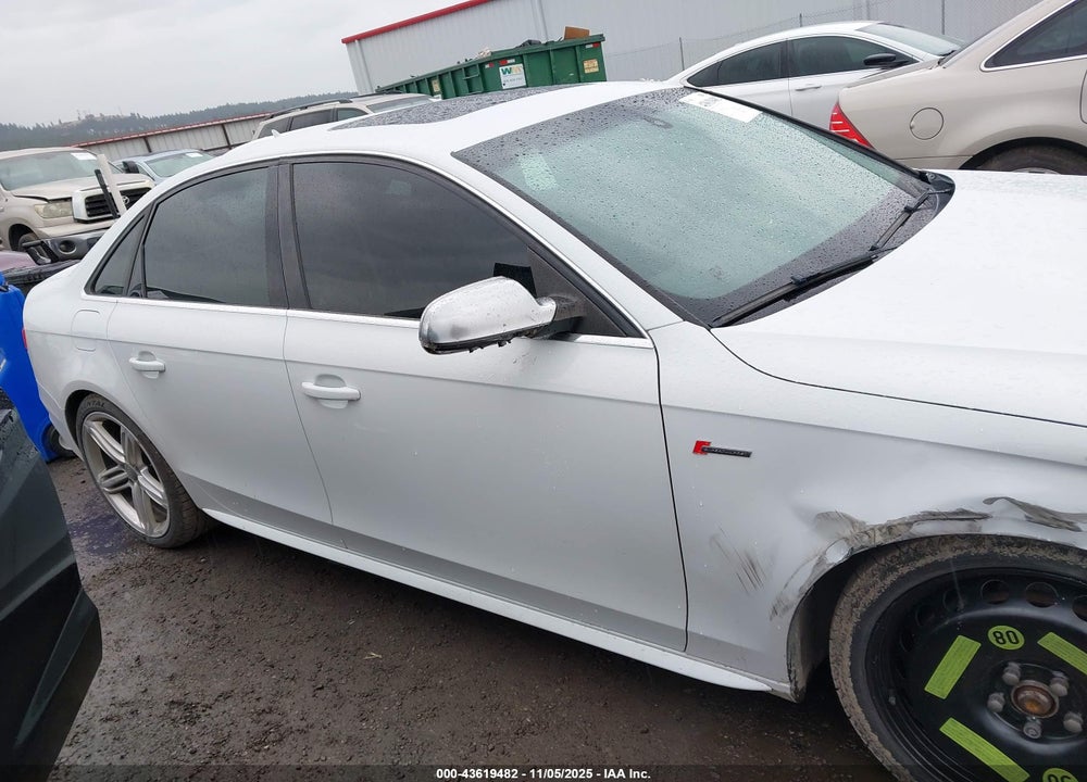2013 AUDI S4 VIN: WAUBGAFL7DA148882