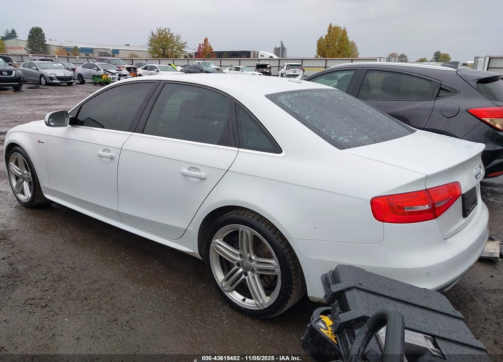 2013 AUDI S4 VIN: WAUBGAFL7DA148882