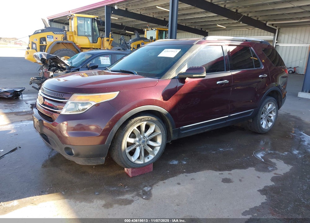 2011 FORD EXPLORER LIMITED VIN: 1FMHK8F86BGA15620