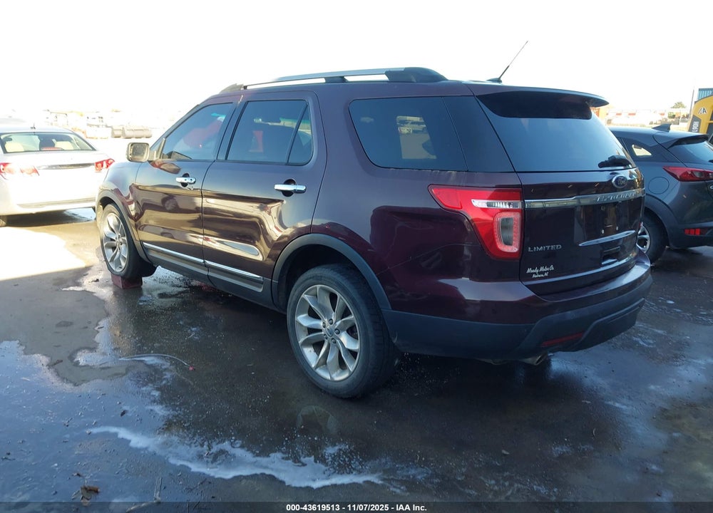 2011 FORD EXPLORER LIMITED VIN: 1FMHK8F86BGA15620