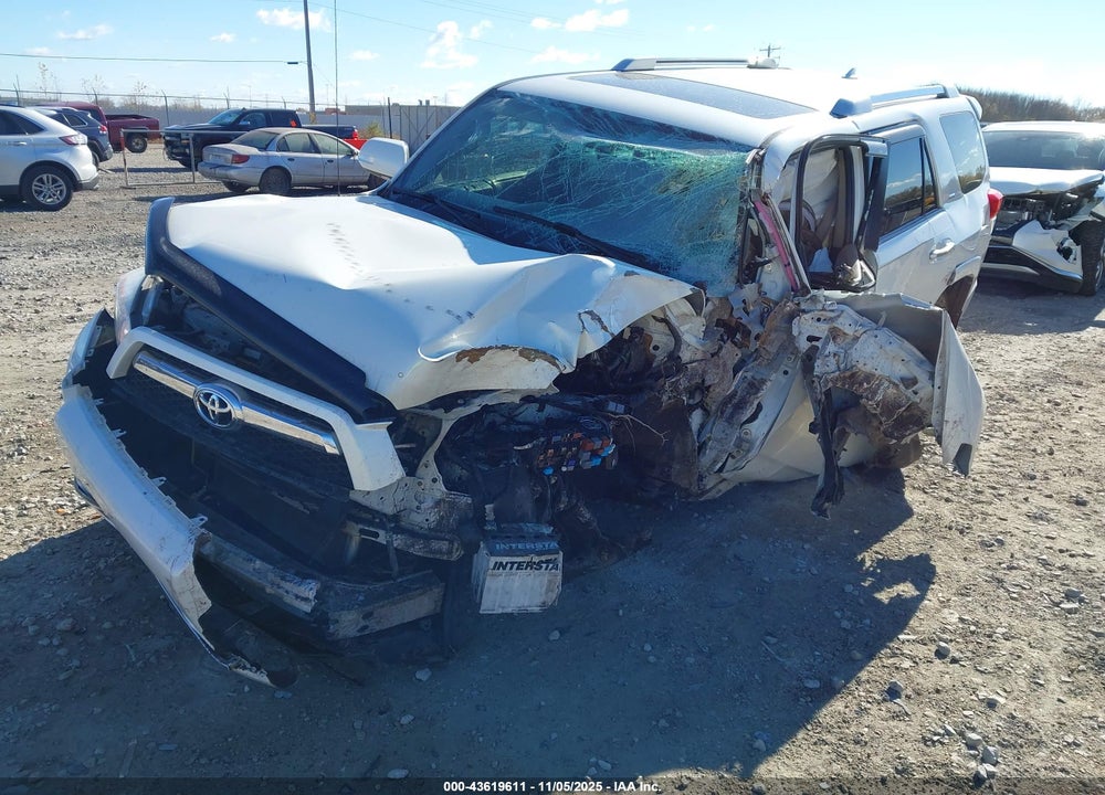 2012 TOYOTA 4RUNNER SR5 VIN: JTEBU5JR7C5101885