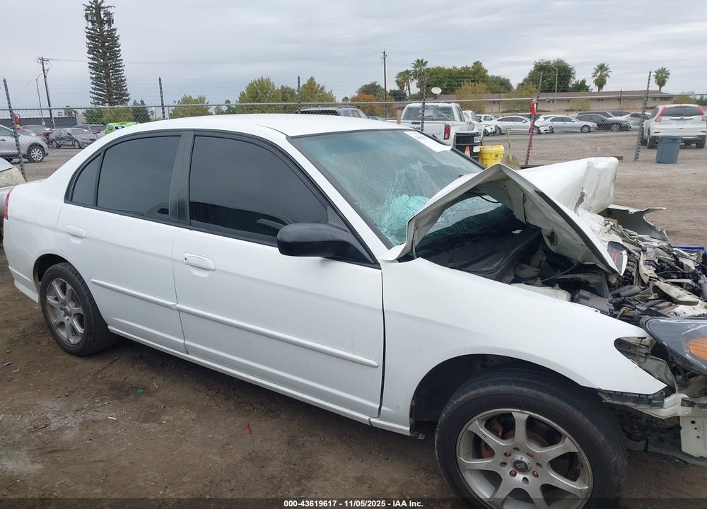2004 HONDA CIVIC LX VIN: 2HGES15634H586666