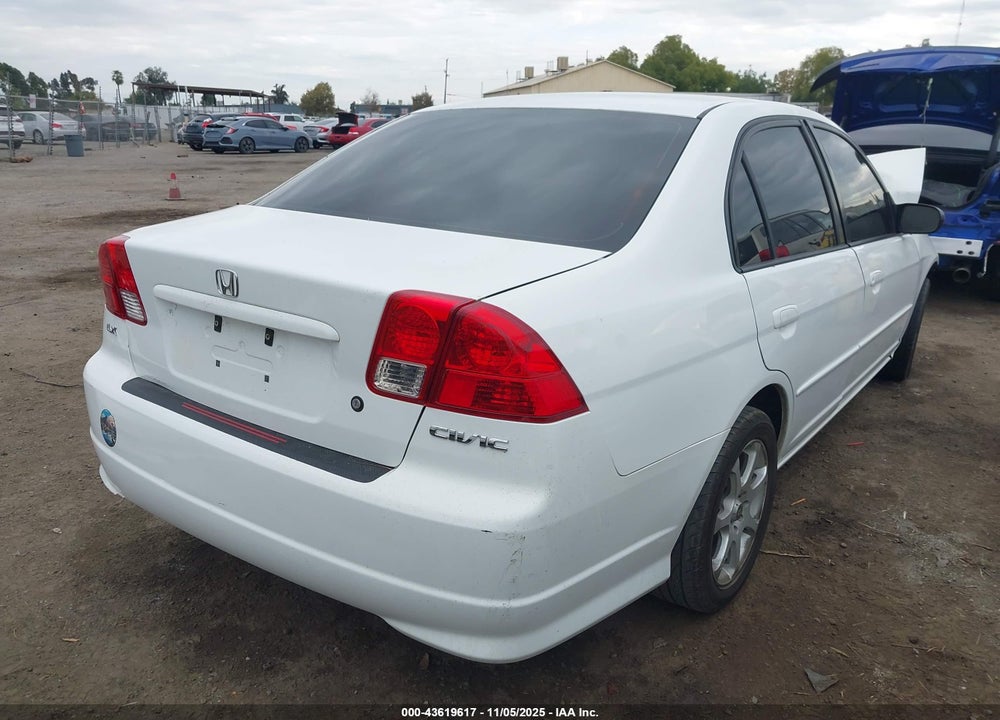 2004 HONDA CIVIC LX VIN: 2HGES15634H586666