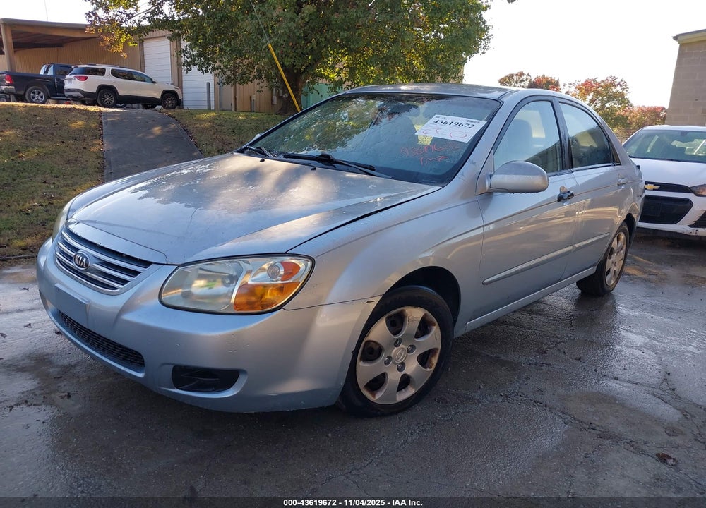 2007 KIA SPECTRA VIN: KNAFE121475394068